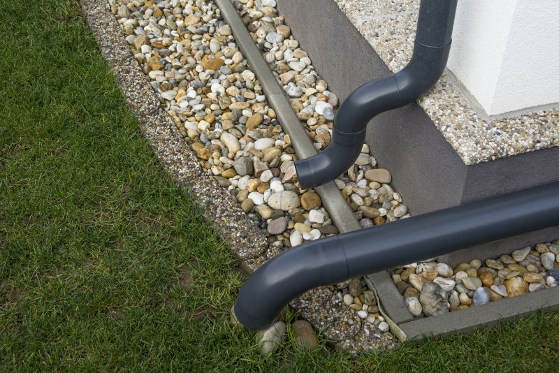 Downspout Drainage Landscaping