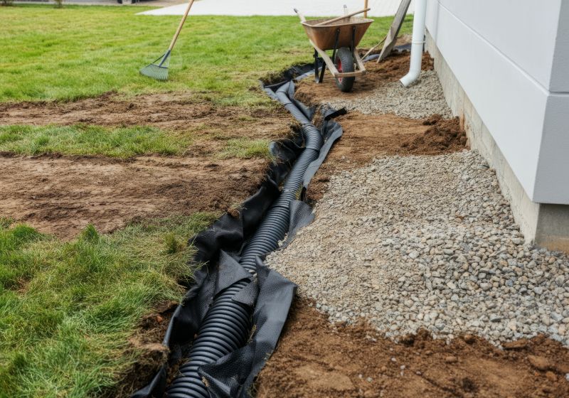 Subsurface Drain Installation